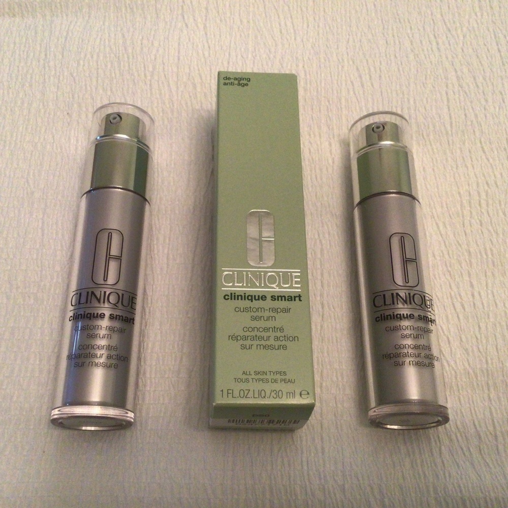 TWO New Clinique Smart Custom Repair Serums